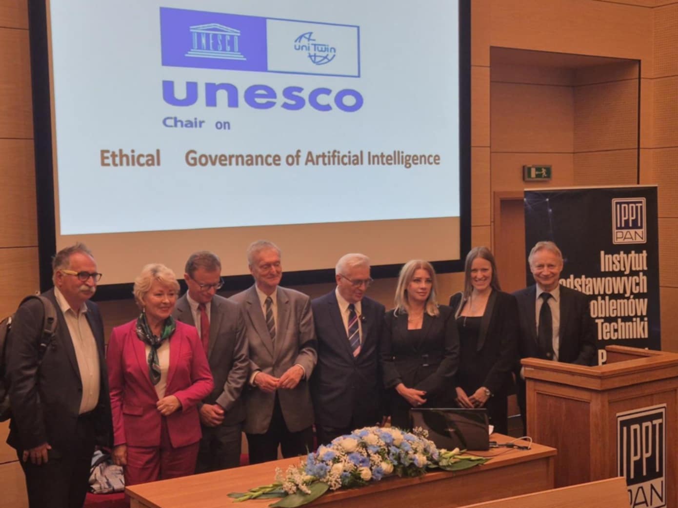 Inauguration of the UNESCO Chair at IPPT PAN