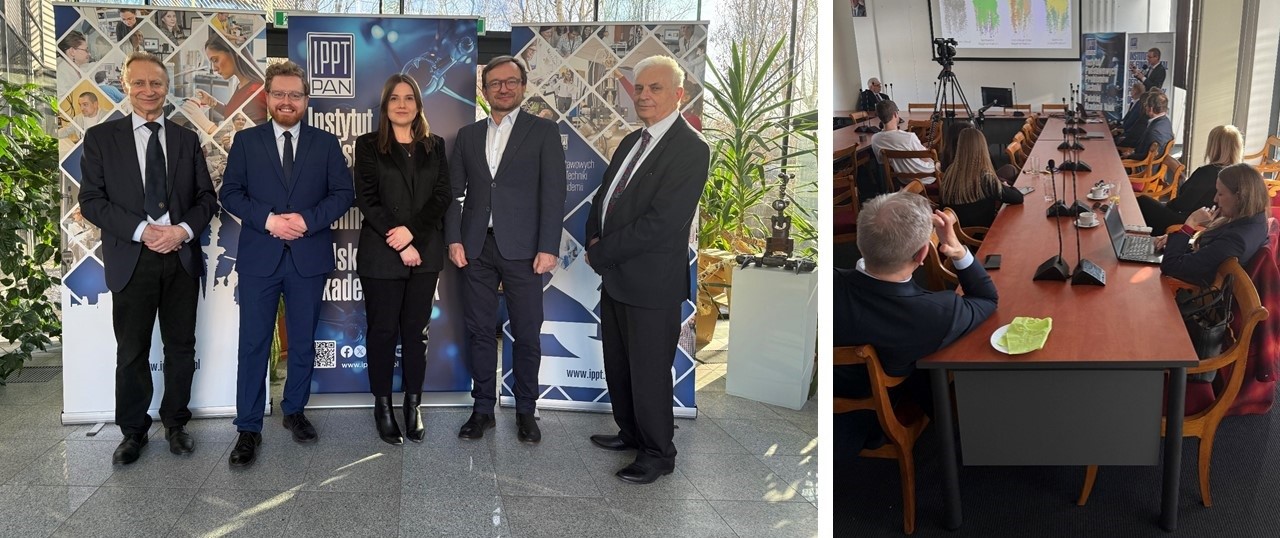 Visit of the Deputy Minister of Digital Affairs at IPPT PAN